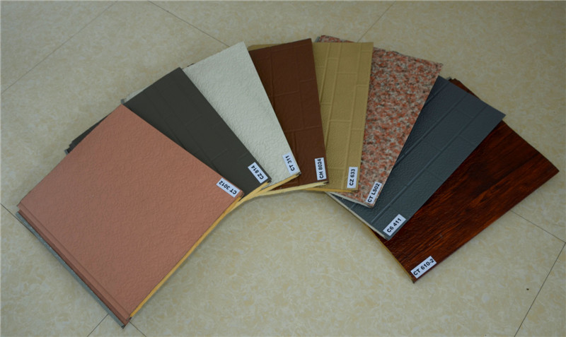 Exterior wall decorative sheet